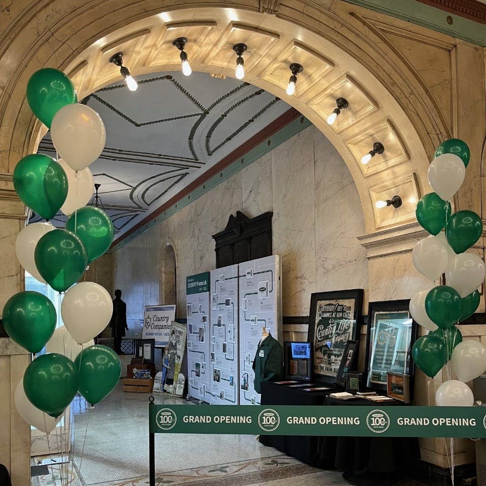 COUNTRY Financial's 100 year anniversary exhibit at McLean County Museum of History
