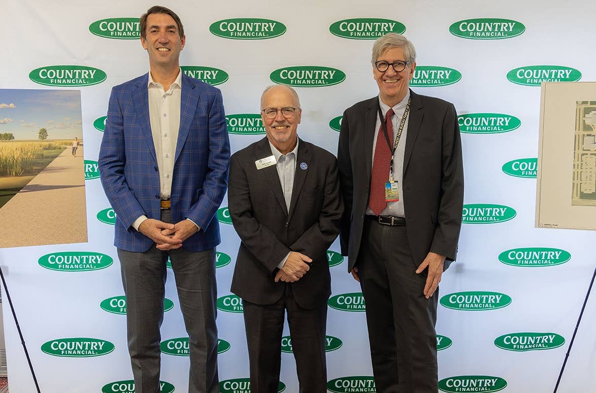 COUNTRY Financial and Heartland Community College Trail Expansion